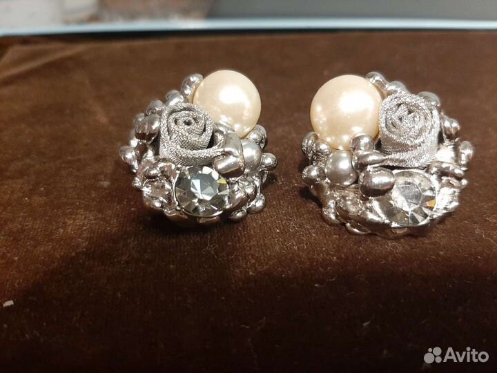 Серьги с жемчугом