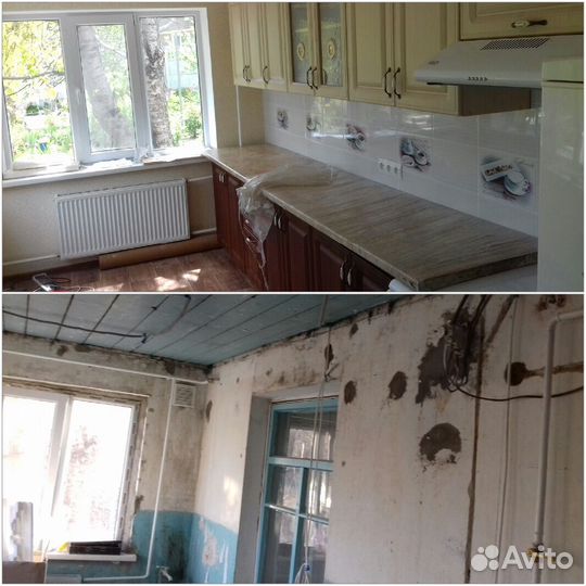 Ремонт квартир,домов под ключ. Облицовка камнем