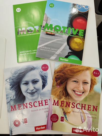 Menschen A1.1 и Motive A2 по немецкому