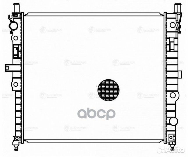 Радиатор MB W163 97- ат охлаждения LRC15163 luzar