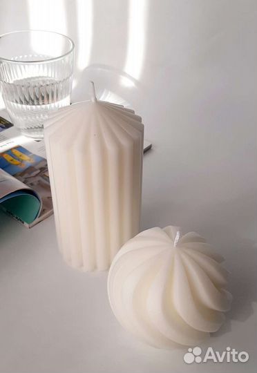 Свечи восковые ручной работы