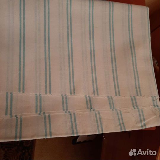 Отрез ткани лён