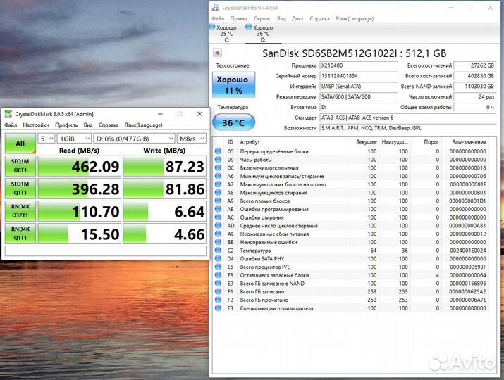 SSD диск SanDisk SSD X210 512G