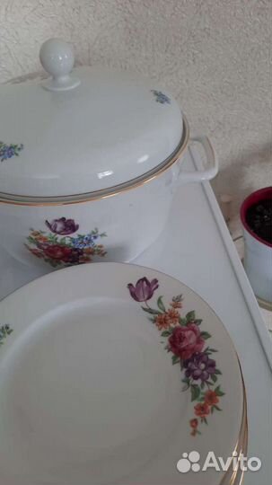 Часть столового сервиза СССР Чехословакия