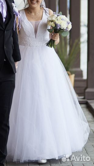 Свадебное платье 48 50 размер