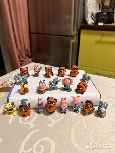 Игрушки из киндера 90х Ландрин