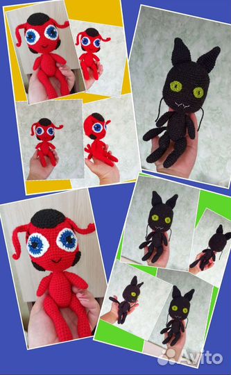 Квами, леди Баг и супер кот, брелочки