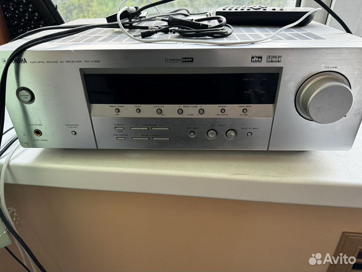 Ресивер yamaha колонки subwoofer 5.1