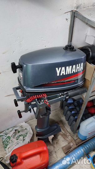 Лодочный мотор yamaha 5 л,с 2 такта