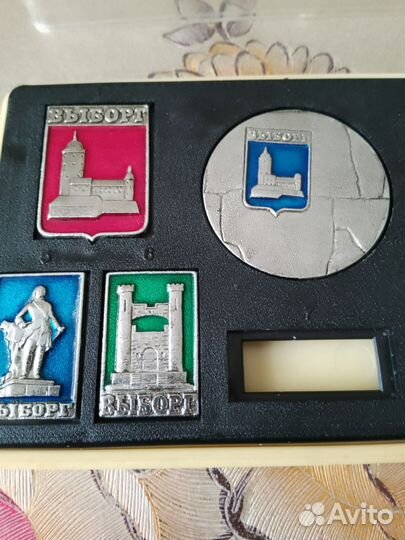Значки СССР Выборг