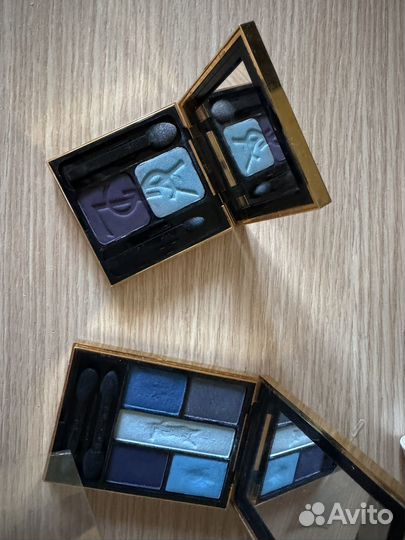 Палетка теней от saint laurent