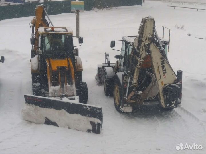 Услуги экскаватора погрузчика