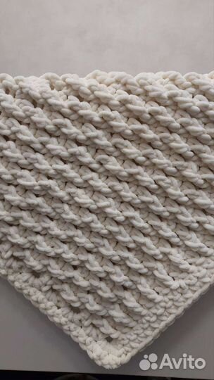 Плед детский вязаный ручная работа