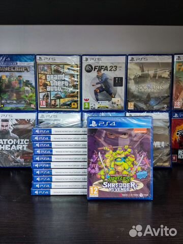 PS4 Teenage Mutant Ninja Turtles:Shredder's Reveng