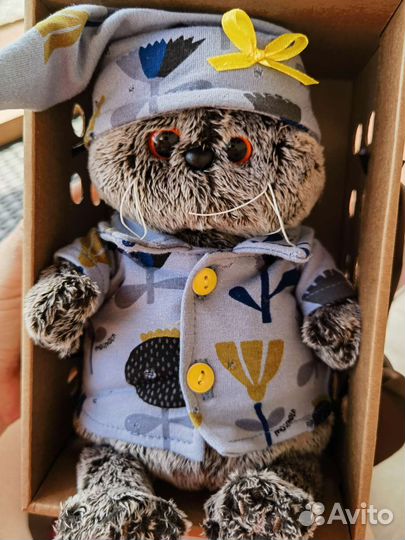 Мягкая игрушка кот Басик