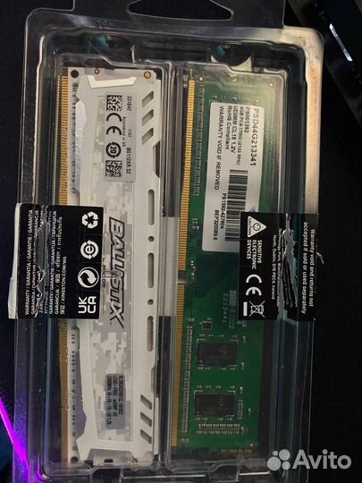 Оперативная память ddr4 4gb