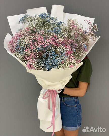 Свежие Букеты из Гипсофилы. Доставка/Самовывоз