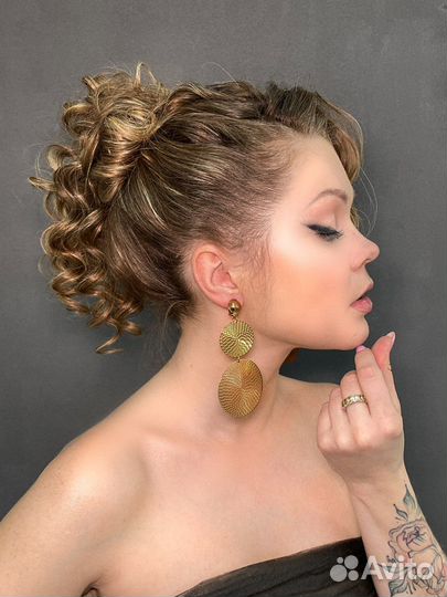 Макияж и укладка