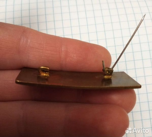 Брошь винтаж СССР, эмаль