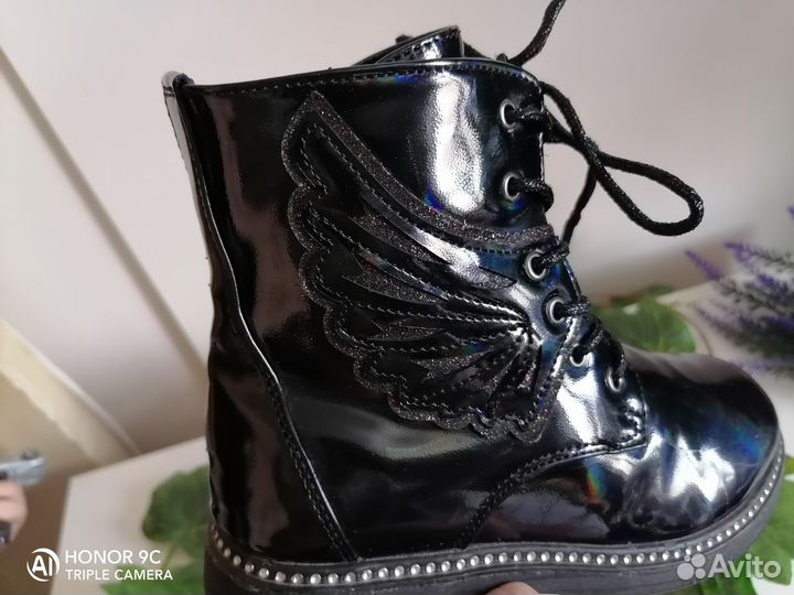 Ботинки демисезонные для девочки 31 размер