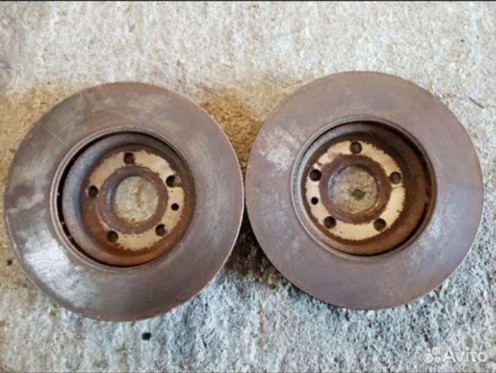 Тормозные диски (передние) Chevrolet Aveo T300