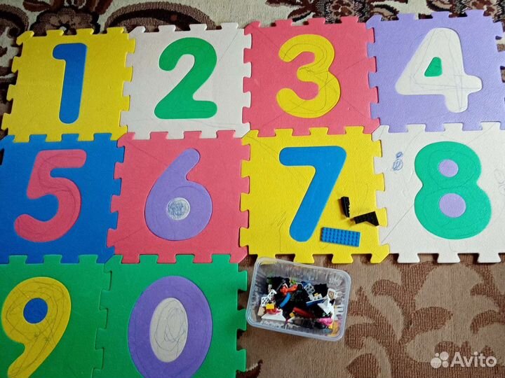 Развивающий коврик пазл