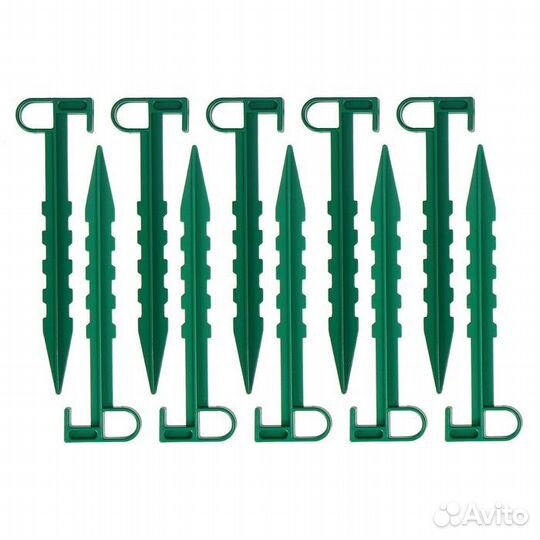 Набор колышков для зажима h 14 см, набор 10 шт (ар