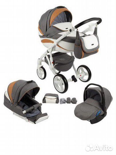 Коляска 3 в 1 Britax Adamex