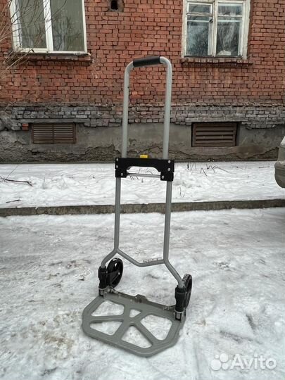 Тележка складная с телескопической ручкой