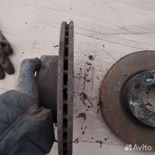 Bmw e90 диск тормозной передний 312x24