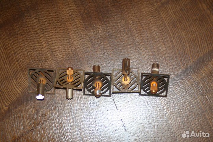 Фурнитура ручки для дверей мебель СССР 3 вида