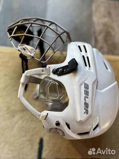 Шлем с маской хоккейный Bauer RE AKT helmet combo