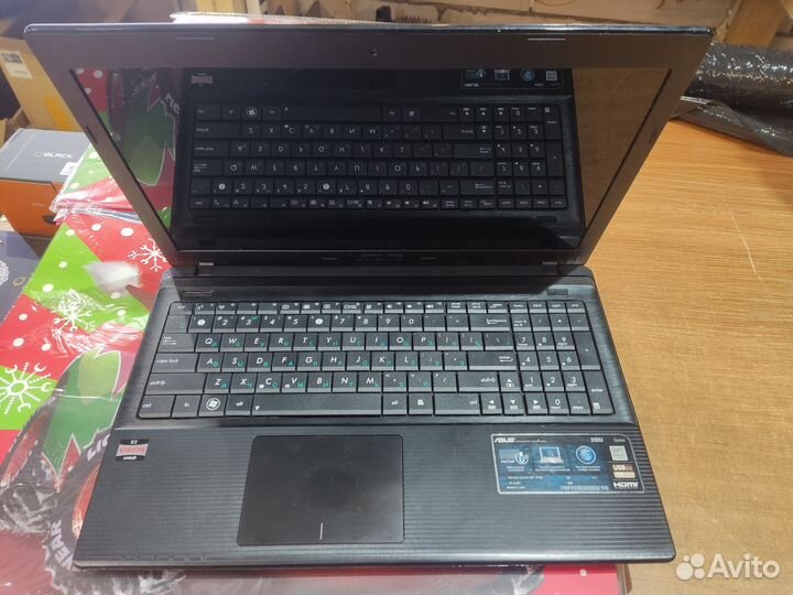 Ноутбук asus x55u 4gb/500gb