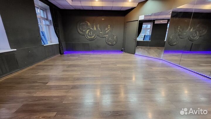 Аренда зала (почасовая) для танцев, фитнеса, йоги