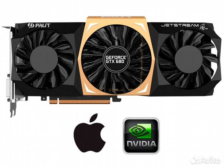 Palit GTX 680 Jetstream 4Gb видеокарта для Mac Pro
