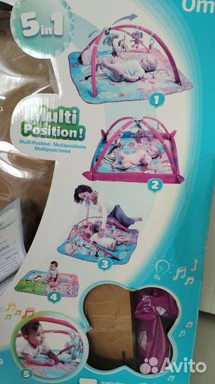 Развивающий коврик tiny love