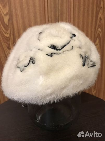 Берет из меха норки