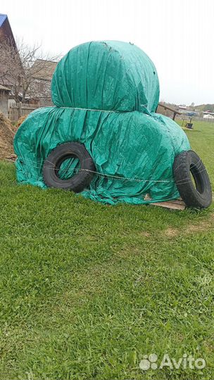 Продам сено в рулонах