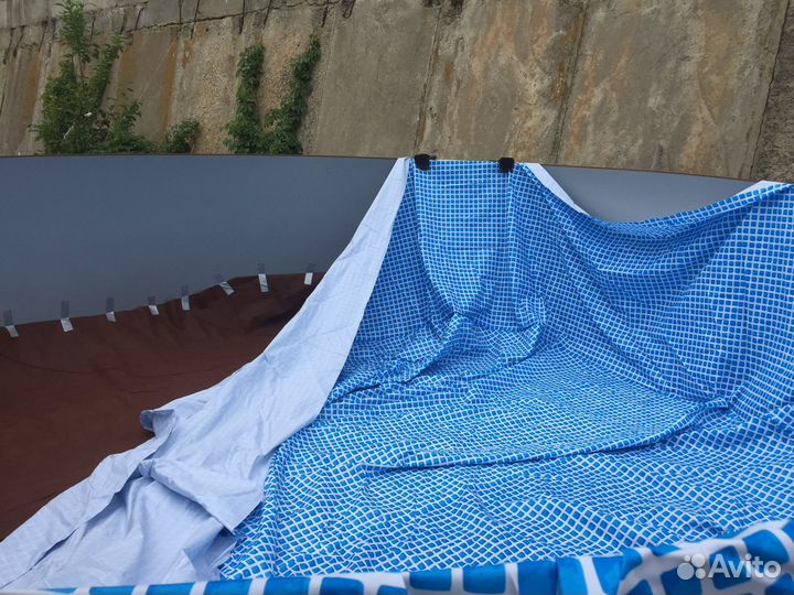 Установка каркасных морозостойких бассейнов