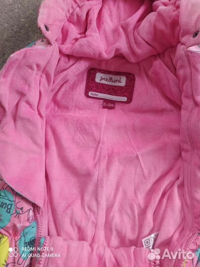 Зимний комбинезон для девочки