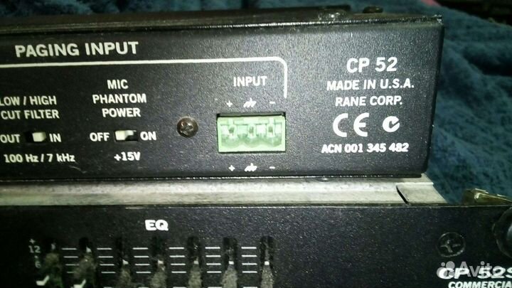 Rane CP52 Предусилитель