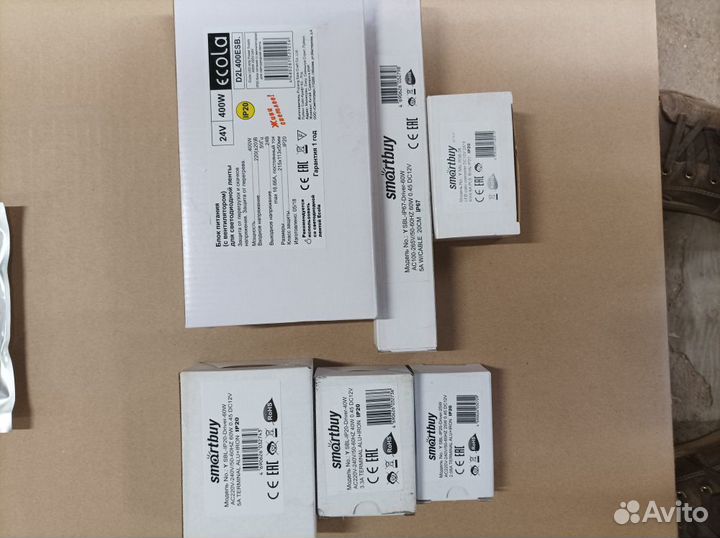 Блоки питания Лента светодиодная синяя