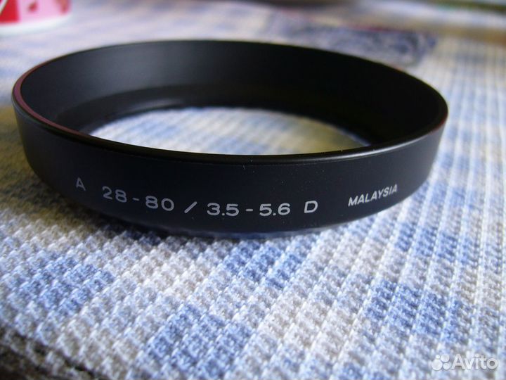 Бленда Minolta AF Zoom F3.5-5.6 f28-80mm (Sony A)