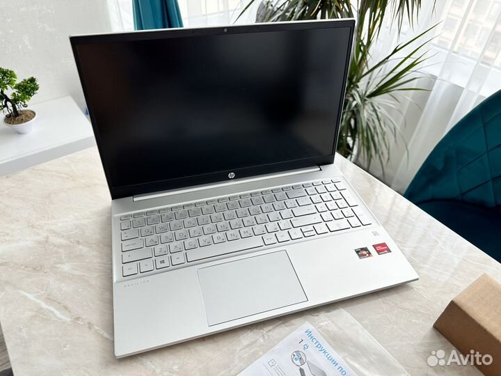 Новый ноутбук Hp Pavilion Ryzen 5300U x8 8/512Gb