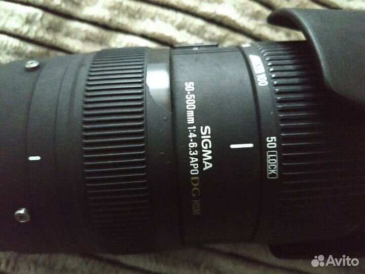 Объектив sigma 50-500