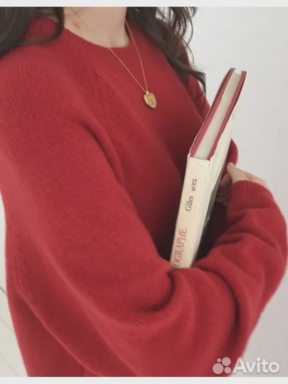 Новое тёплое вязаное платье (42-44)