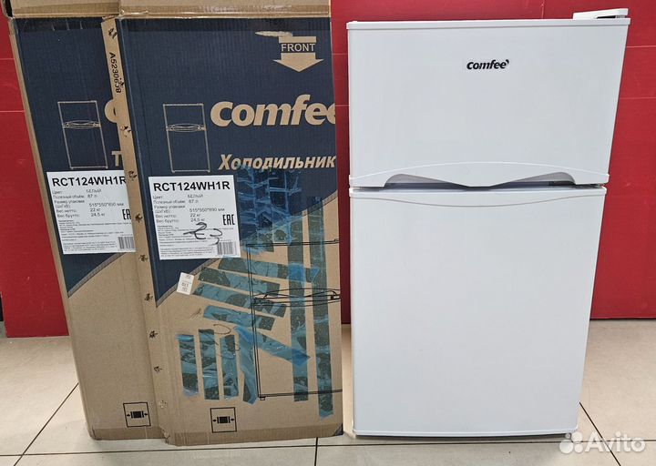 Холодильник Comfee RCT124WH1R / Белый