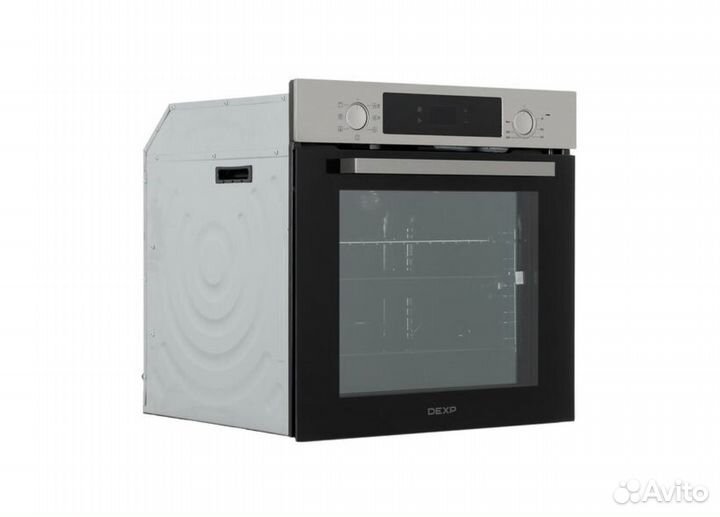Электрический духовой шкаф dexp 1BR70TDS серый