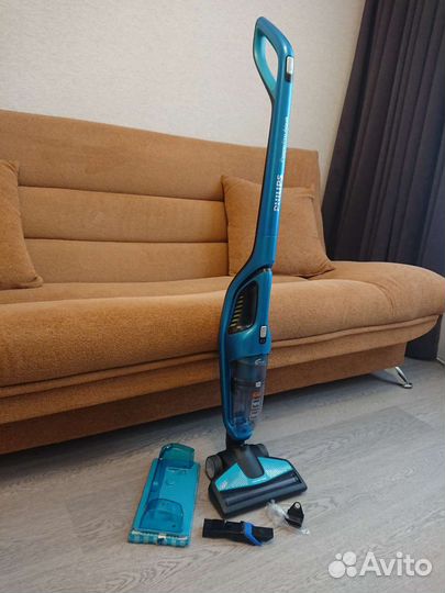 Беспроводной пылесос Philips PowerPro Aqua 3v1