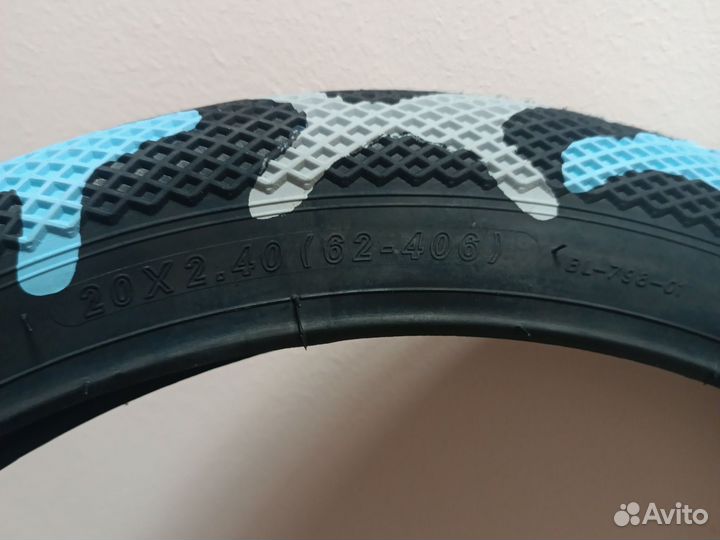 Покрышки на BMX цветные 20х2.40